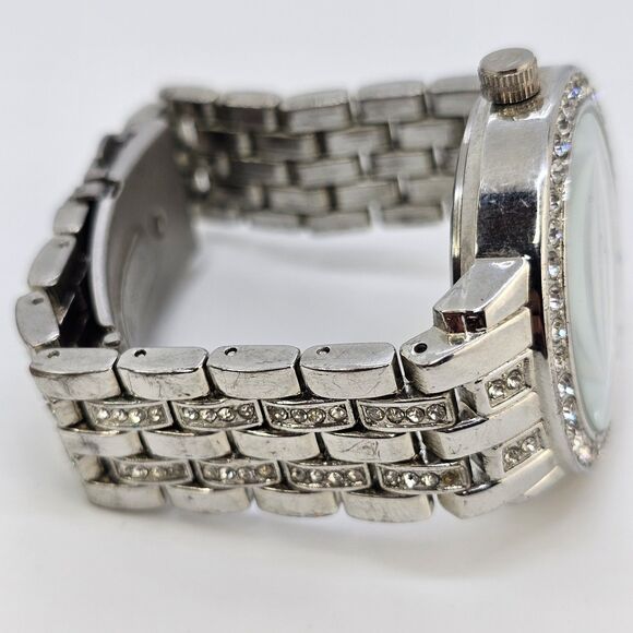 Michael Kors Silver Women's Watch with Crystal Accents - Picture 10 of 13
